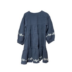 ZARA コットン刺繍ワンピース 116cmの画像