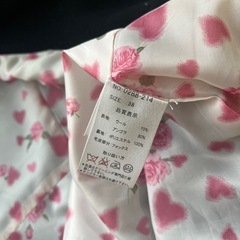 Ａライン　ブラック　ロングコート　フォックスファー取り外し可　アンゴラ素材の画像