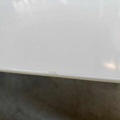 モダンおしゃれダイニング4点セット、ベンチ付き135cm Used/キレイの画像