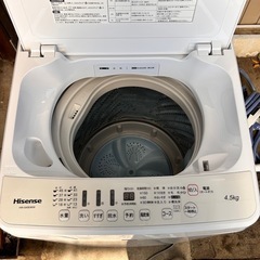 2016年製　洗濯機の画像