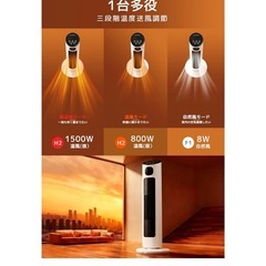 新品　セラミックヒーターの画像