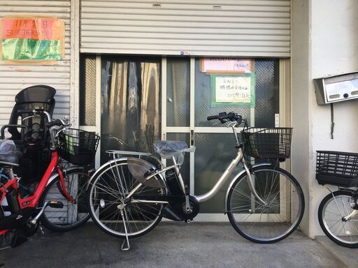 地域限定送料無料　パナソニック　ビビ　L　12AH　軽量モデル　シルバー　パスウィズ　アシスタ　神戸市　電動自転車