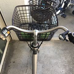 地域限定送料無料　パナソニック　ビビ　L　12AH　軽量モデル　シルバー　パスウィズ　アシスタ　神戸市　電動自転車の画像