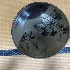 人間国宝　島岡達三　益子焼大皿の画像