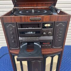 **コロンビア マルチレコードプレーヤー      （レコード / カセット / CD / ラジオ対応）**の画像