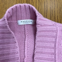 MACPHEE TOMORROWLAND 　ピンク　セーター　Ｓ　サイズ　中古 の画像