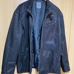 LOUIS CHAVLON ルイシャブロン ブラック ジャケット ブルゾン 3Lの画像