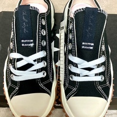 ランスターモーション 厚底ローカット ブラック サイズ23.5cm 【新品 未使用品】の画像