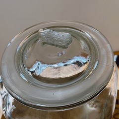 保存瓶　ガラス製　キッチン用品　インテリアの画像