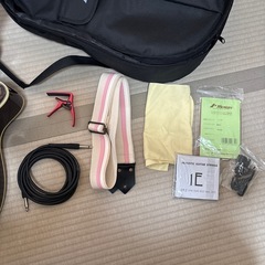 モーリス　アコースティックギター　R401SBK　セットの画像