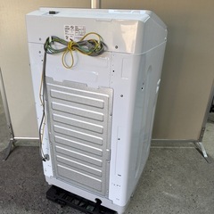 F01 2024年製★極上超美品 中古★AQUA 7㎏ 「３Dアクティブ洗浄＆高濃度クリーン浸透」機能! 全自動洗濯機【AQW-S7PBK】7kgの画像