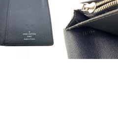 ルイヴィトン LOUIS VUITTON 長財布 エピ ポルトフォイユ ブラザ 二つ折り M60622 ブラックの画像
