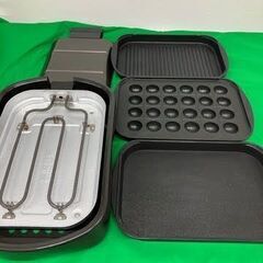 ホットプレート　プレート３枚入り『管理番号１１５』の画像