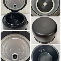 R635 ☀️ EPEIOS / エペイオス 炊飯ジャー 4.0合炊き EPRC001 ⭐ 動作確認済 ⭐ クリーニング済の画像
