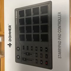 Donner MIDIコントローラー 16パッド USB Type-c 音楽制作 バックライト付き 日本語取扱説明書 STARRYPADの画像