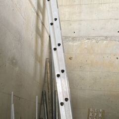 二連ハシゴ　中古の画像