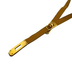 エルメス HERMES チョーカー ケリー イエローの画像