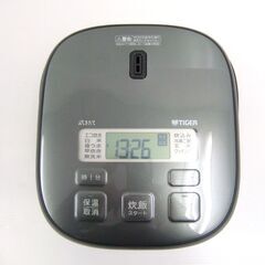 タイガー JBS-B055 3合炊き メタルブラック 0.54L 炊飯器 【中古】111307SAの画像