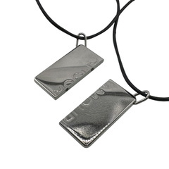 エルメス HERMES ネックレス アモーレ ペア チョーカー シルバーの画像