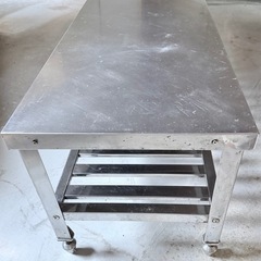 ステンレス作業台　長型の画像