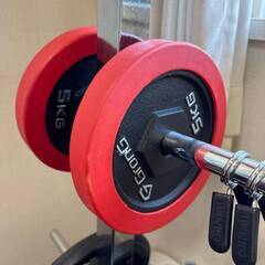 バーベルスタンド＆バーベル2.5kg/5kg/10kg ＆Wバーの画像