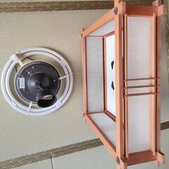 蛍光灯の和風ペンダント　②の画像