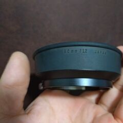 超希少 純正 OLYMPUS ラバーフード OM ZUIKO 50mm F1.2用 の画像