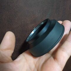 超希少 純正 OLYMPUS ラバーフード OM ZUIKO 50mm F1.2用 の画像