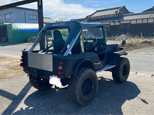 公認！車検有！滋賀発！調子良！三菱ジープ j53 ディーゼルターボ リフトアップ