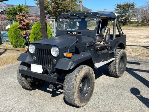 公認！車検有！滋賀発！調子良！三菱ジープ j53 ディーゼルターボ リフトアップ