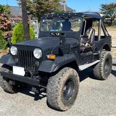 公認！車検有！滋賀発！調子良！三菱ジープ j53 ディーゼルターボ リフトアップの画像