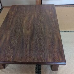 【無料】座卓とテレビ台の２点セットの画像