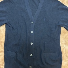 マッキントッシュロンドンMACKINTOSH LONDON長袖ニットトップス紳士服ネイビー紺色系ダークブルー毛100％ サイズM肩幅　約41センチ 袖丈　約61センチ 身幅約42センチ 着丈約56.5センチメンズmen’s男性用、紳士 ユニセックス男女兼用の画像