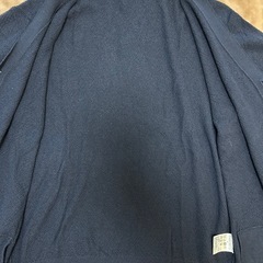 マッキントッシュロンドンMACKINTOSH LONDON長袖ニットトップス紳士服ネイビー紺色系ダークブルー毛100％ サイズM肩幅　約41センチ 袖丈　約61センチ 身幅約42センチ 着丈約56.5センチメンズmen’s男性用、紳士 ユニセックス男女兼用の画像