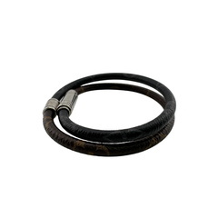 ルイヴィトン LOUIS VUITTON ブレスレット モノグラムマカサー ブレスレット キープイット バングル 2連　 M8154E ブラウンの画像