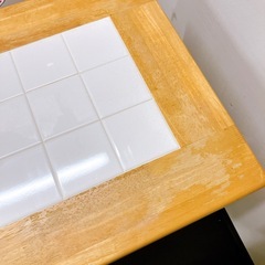 お渡しの方決まりました【0円】テーブル 作業台 木製の画像