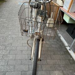 リサイクルショップどりーむ荒田店　No580　自転車　２７インチ　ギア×　ライト無しの画像