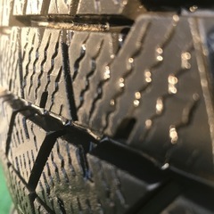 冬タイヤ　ダンロップWM03 185/65R15社外ホイール付きの画像