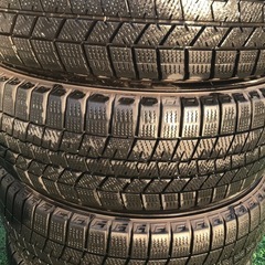 冬タイヤ　ダンロップWM03 185/65R15社外ホイール付きの画像