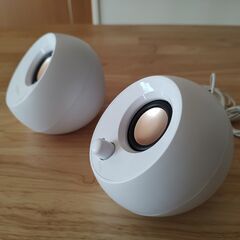 Creative Pebble ホワイト　SP-PBL-WH　PC スピーカーの画像