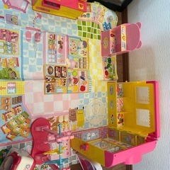 メルちゃん　スーパーマーケット　洗濯機　病院セット　の画像