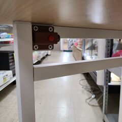 J1823【リユースのサカイ柏店】YAMAZEN　ヤマゼン　折りたたみデスク　RPST-8040H　ナチュラル　クリーニング済　新品参考価格6,599円の画像