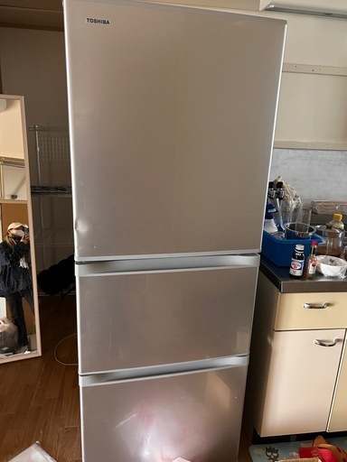 冷蔵庫　鏡 ミキサー