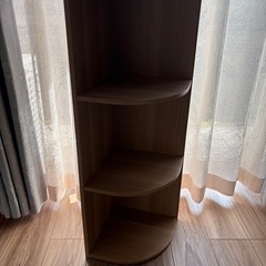 カラーボックス 3段 コーナー用収納の画像