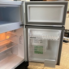 Hisense/ハイセンス HR-B91E3W 冷凍冷蔵庫 2024年製 通電OK 動作品 A056の画像