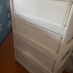 収納タンス　収納ケース　4段の画像