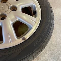 ダイハツ純正アルミ・タイヤセットの画像
