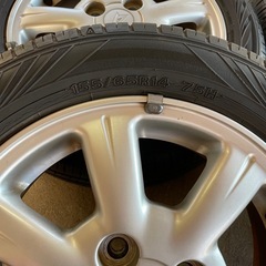 ダイハツ純正アルミ・タイヤセットの画像