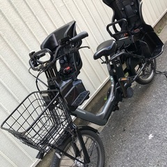 Panasonic gyutto電動アシスト自転車 チャイルドシート付きの画像