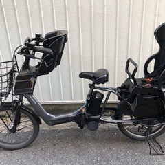 Panasonic gyutto電動アシスト自転車 チャイルドシート付きの画像